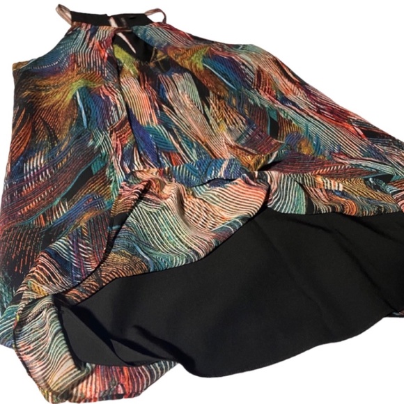 GUESS Los Angeles Sleeveless Lined Fit & Flare Mini Dress xs - Picture 8 of 11